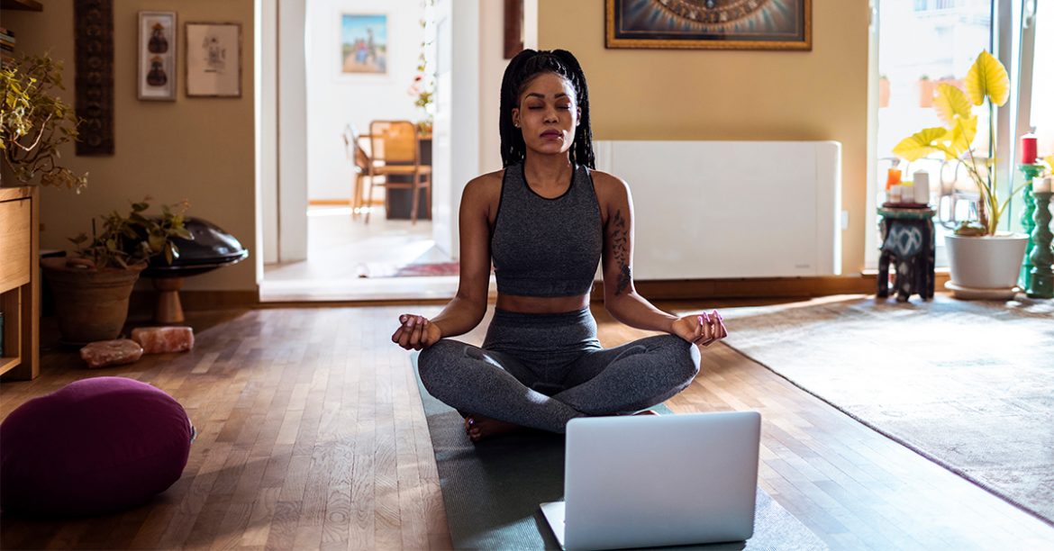 How to practice yoga at home yoga at home